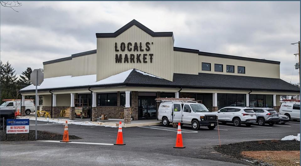 Locals’ Market under construction at 200 North U.S. Route 15 in Dillsburg February 22, 2024. It is scheduled to open in March.