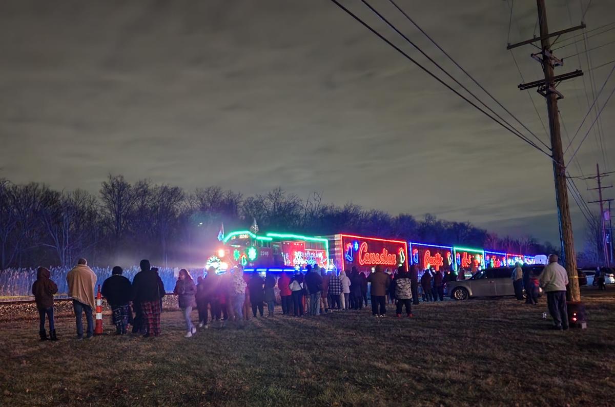 Canadian Pacific Holiday Train visits metro Detroit later than expected