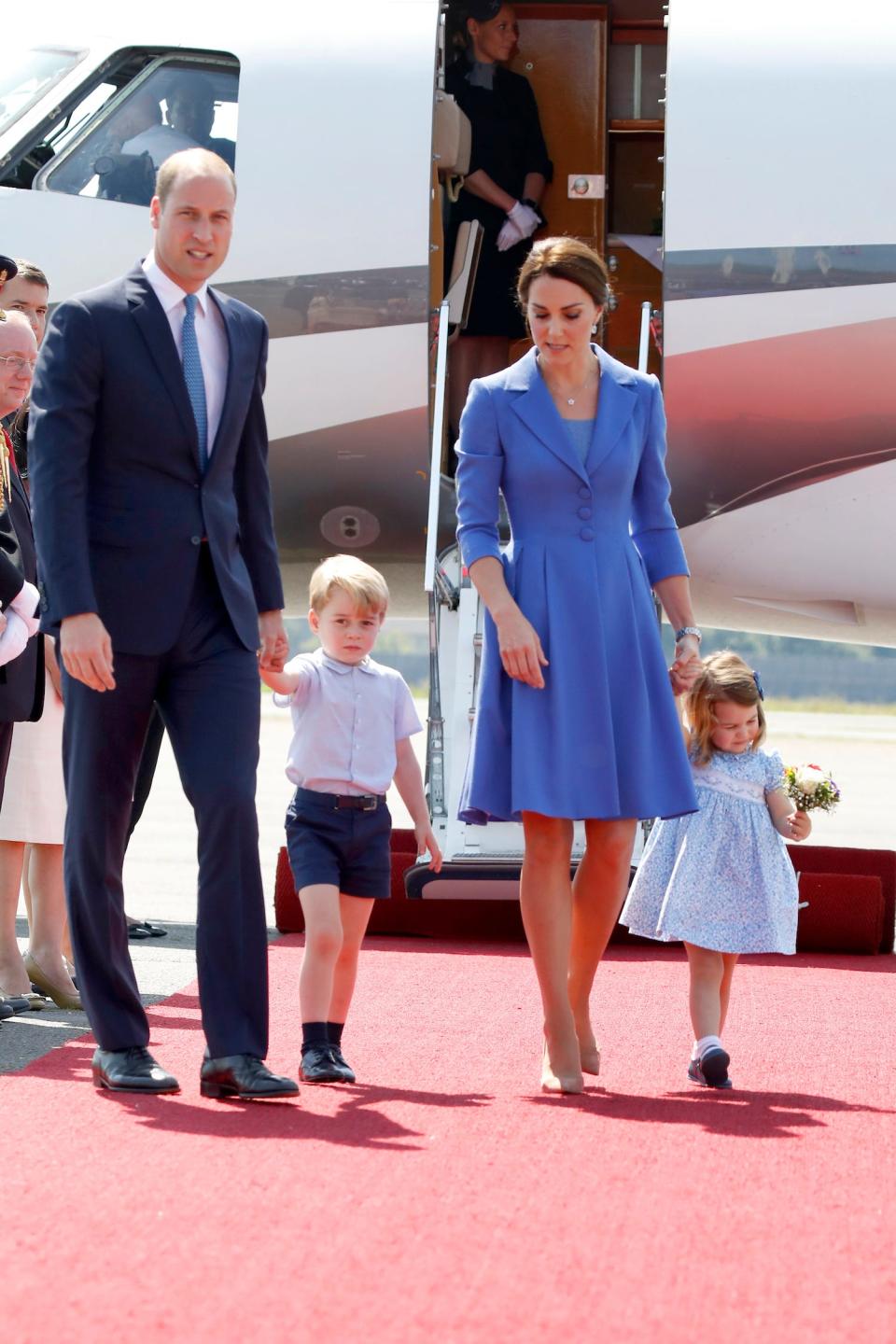 kate middleton blue dress