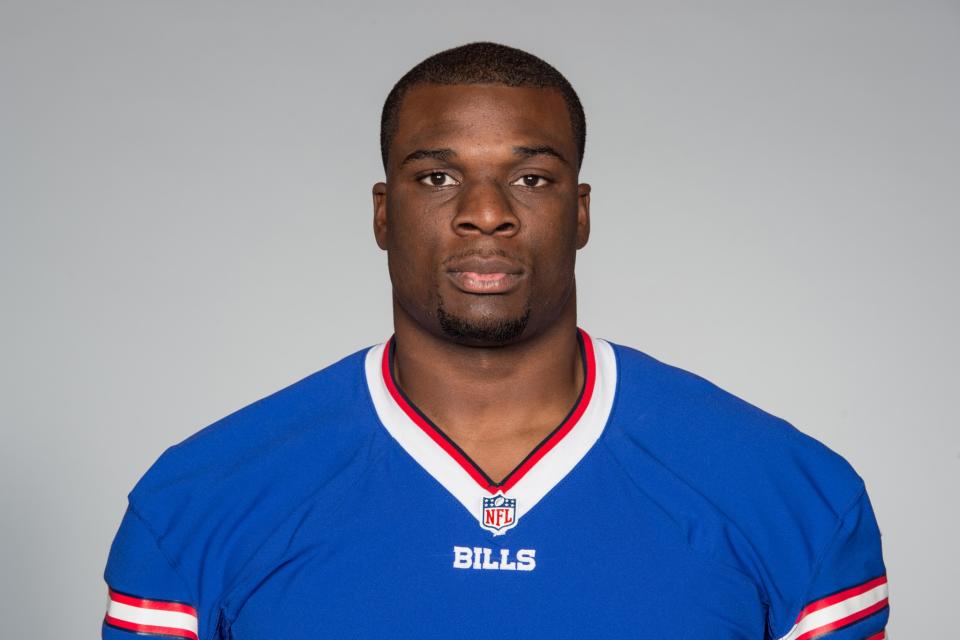 Buffalo Bills offensive tackle Cyrus Kouandjio was involved in a bizarre incident. (AP)