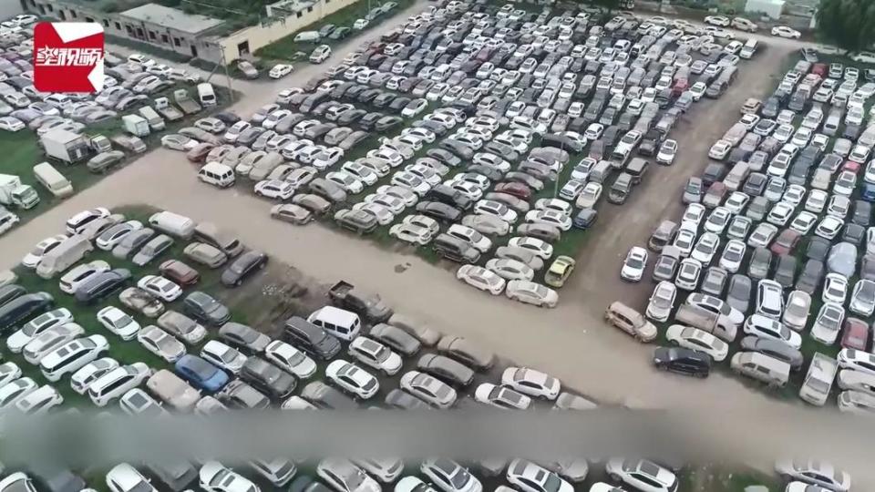 2023年夏季極端氣候，中國大陸各地頻傳雨災。（圖／翻攝自微博）