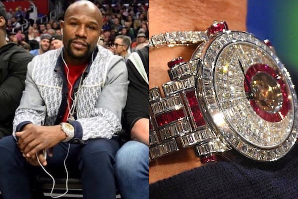 Mayweather montre Cristiano Ronaldo