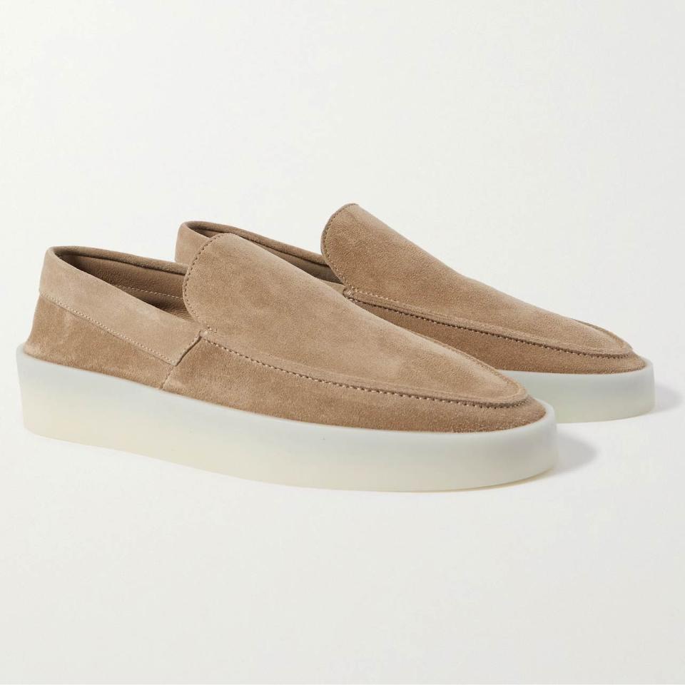 Reverse Suede Loafers