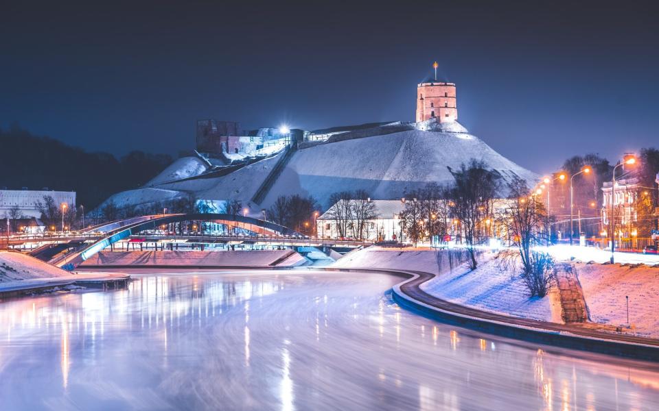 Vilnius per Kalėdas