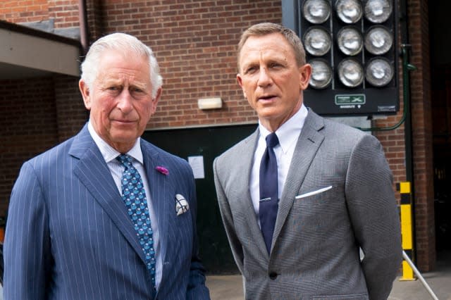 Royal visit to Pinewood studios