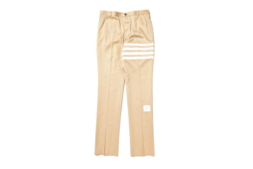 Thom Browne unconstructed chino trouser