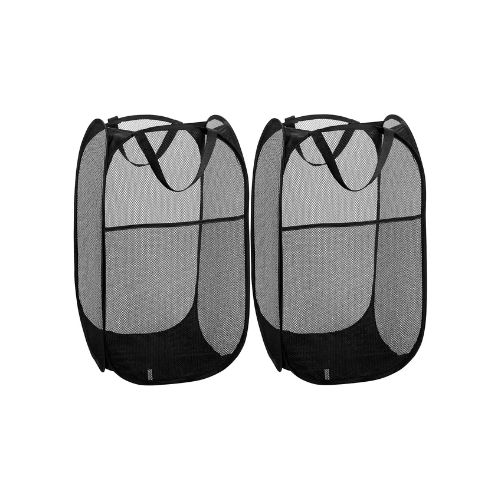 Collapsible Mesh Pop-Up Laundry Hamper