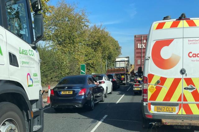 A12 closed in both directions following police incident