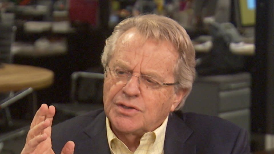 Why Jerry Springer Says Donald Trump's Rise Was 'Inevitable'