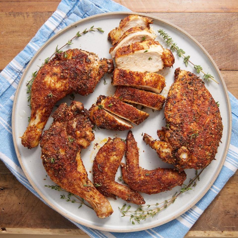 Air Fryer Rotisserie Chicken