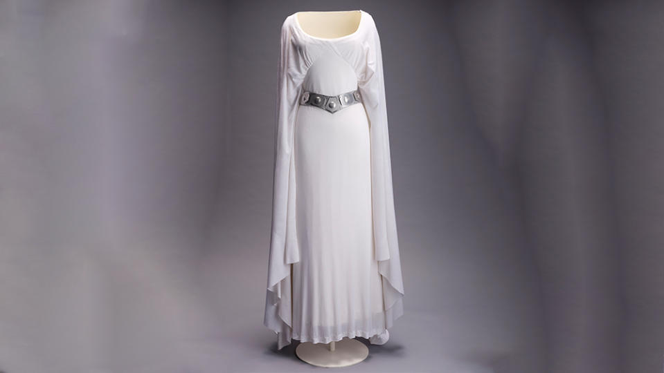 princess leia ceremonial dress auction