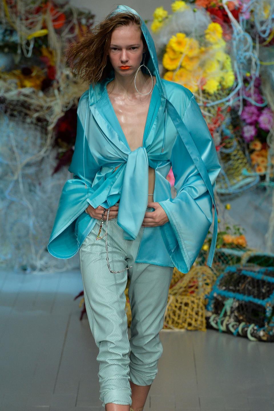Fyodor Golan Splashes Down in London With an Ocean-Centric and Awareness-Raising Spring Collection