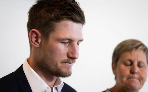 Cameron Bancroft at the centre of the Australia ball-tampering scandal - Credit: ap