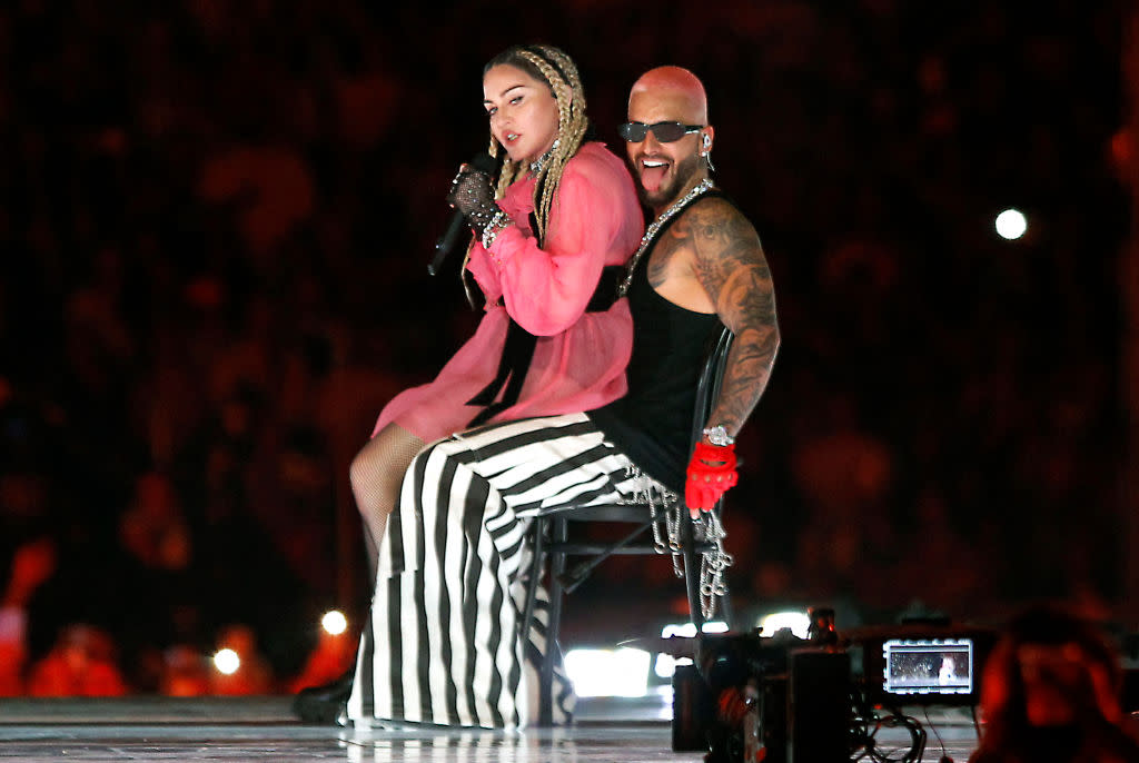 COLOMBIA-MUSIC-MALUMA-MADONNA - Credit: AFP via Getty Images