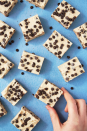 <p>Good luck eating just one.</p><p>Get the recipe from <a href="https://www.delish.com/cooking/recipe-ideas/recipes/a54830/cookie-dough-fudge-recipe/" rel="nofollow noopener" target="_blank" data-ylk="slk:Delish;elm:context_link;itc:0;sec:content-canvas" class="link ">Delish</a>.</p>