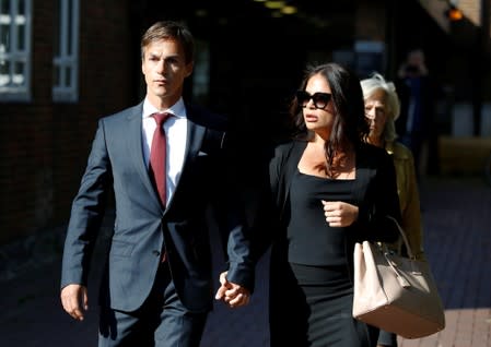 Denmark's Thorbjorn Olesen leaves Isleworth Crown Court in Isleworth