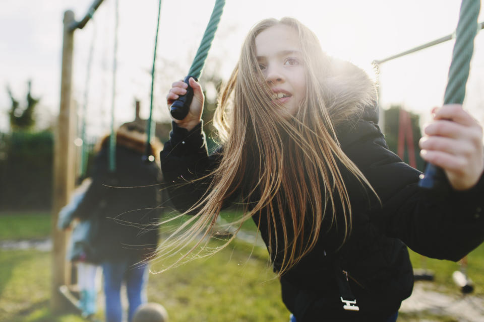 While their parents were typically allowed out alone at age 9, children today don't reach that milestone until 11. (Getty Images)