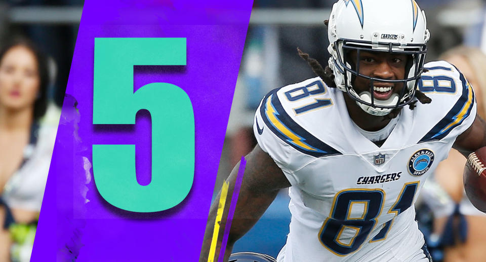 <p>It seems like the Chargers haven’t had an easy win since the 1980s. Every game seems to be harder than it should. But, they got a big road win at Seattle. (Mike Williams) </p>