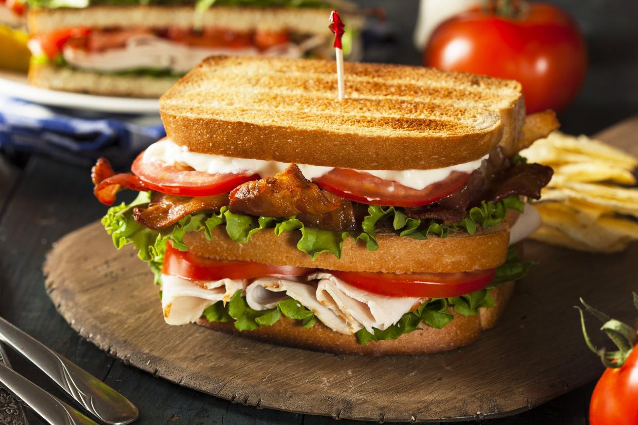 Turkey Club Sandwich