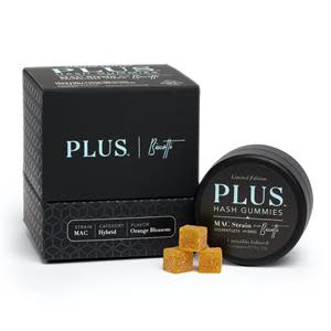 PLUS Products Hash Gummies, Made In Concert With Biscotti Brands