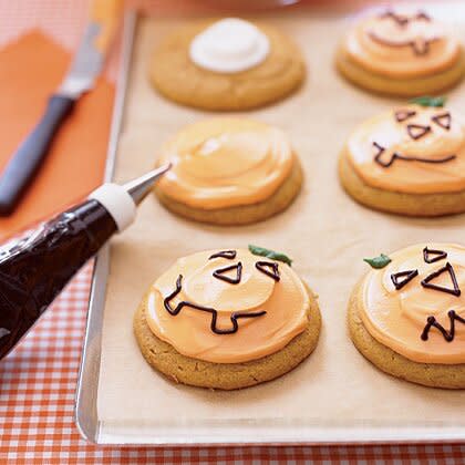 Jack-o'-lantern Cookies