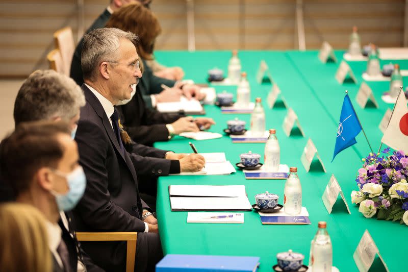 NATO Secretary General Stoltenberg Visits Japan