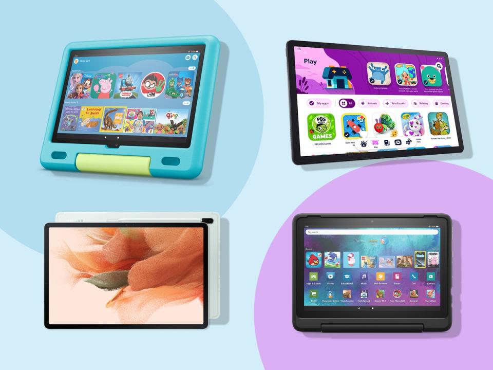 We tested a range of tablets in a busy family of five (iStock/The Independent )