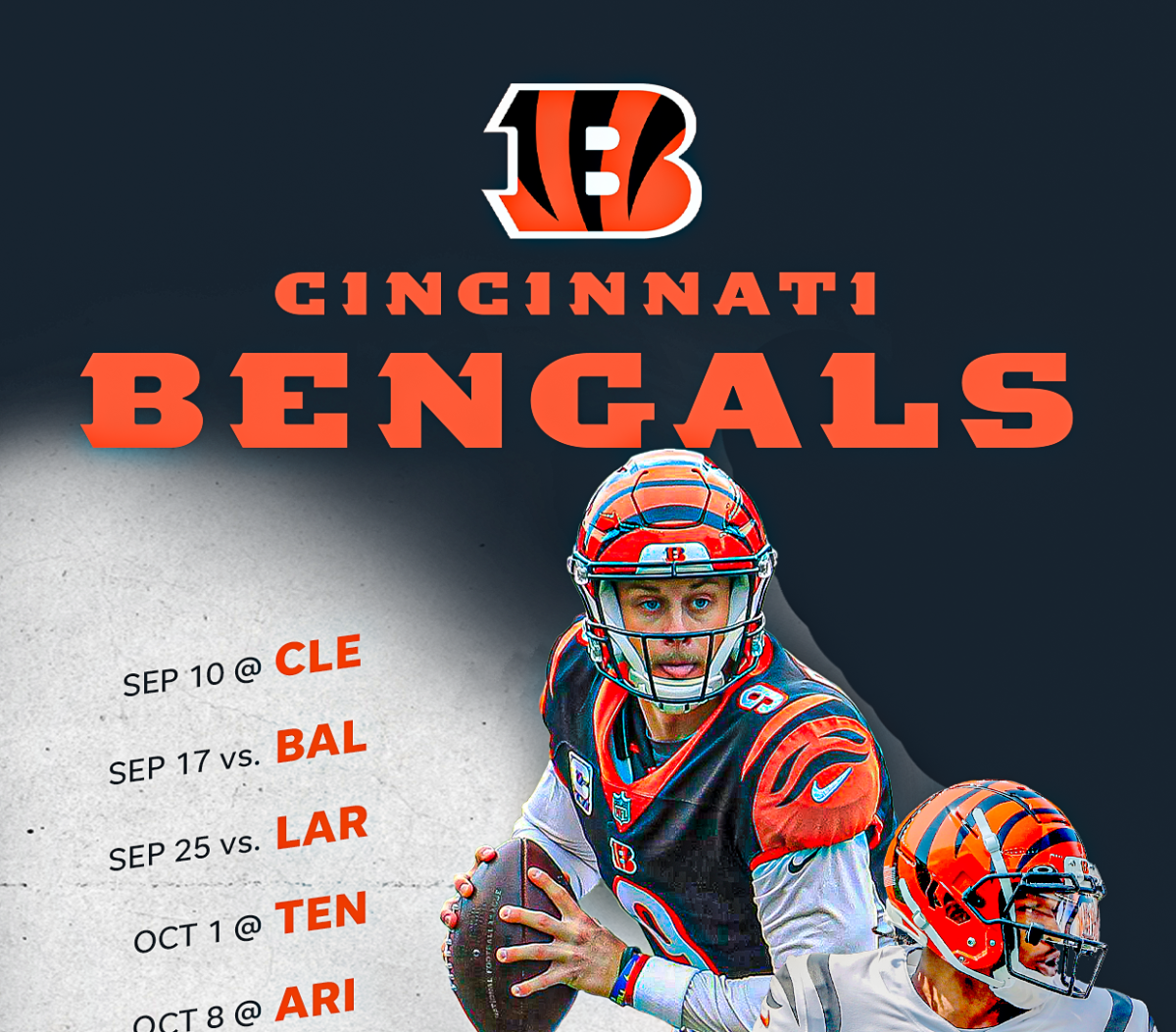 bengals schedule