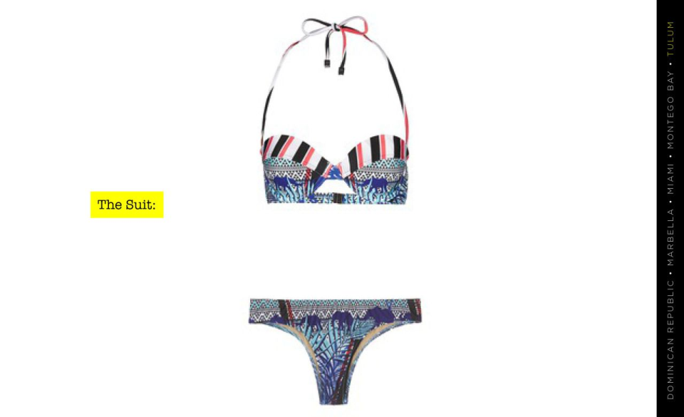 We Are Handsome Bikini “The Empire”, 215 €, lanecrawford.com