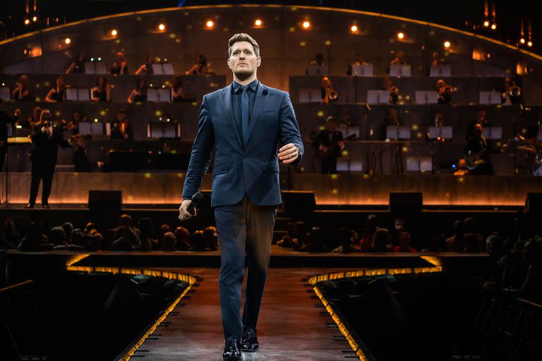 Michael Bublé se presentará este sábado en el Movistar Arena