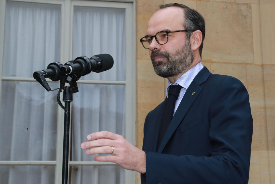 French prime minister Edouard Philippe said his government has activated plans for handling the effects of a no-deal Brexit. Photo: Jacques Demarthon/Getty Images