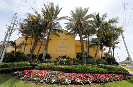 The Eau Palm Beach Resort and Spa where President of China Xi Jinping will stay is shown in Manalapan, Florida U.S., April 5, 2017. U.S. President Donald Trump will meet with Xi Jinping on April 6 and 7 at his nearby Mar-a-Lago estate. REUTERS/Joe Skipper