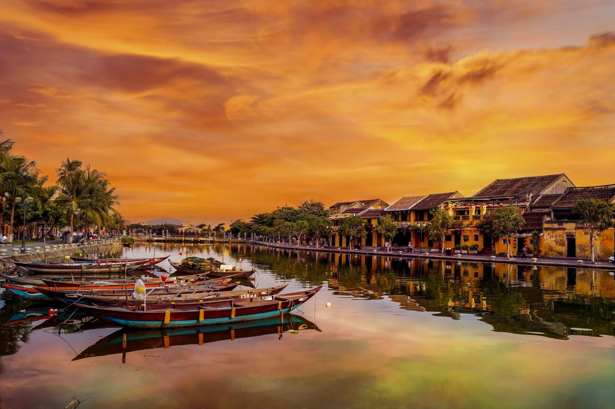 Hoi an is one of the most famous destination for tourists.