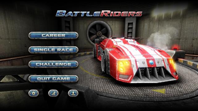 対向車両をぶっ壊してキモチイイ クラッシュ上等レースゲーム Battle Riders 発掘 インディーゲーム