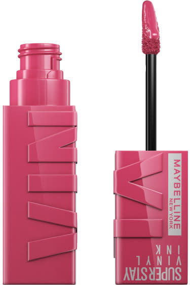 Maybelline New York Superstay Vinyl Ink Liquid Lip Color in shade “Coy.” - Credit: courtesy of Maybelline New York