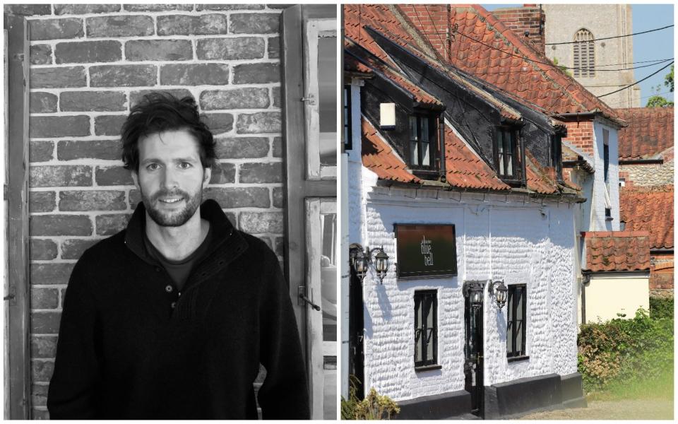 Sam Cutmore-Scott, The Bluebell Pub in Langham