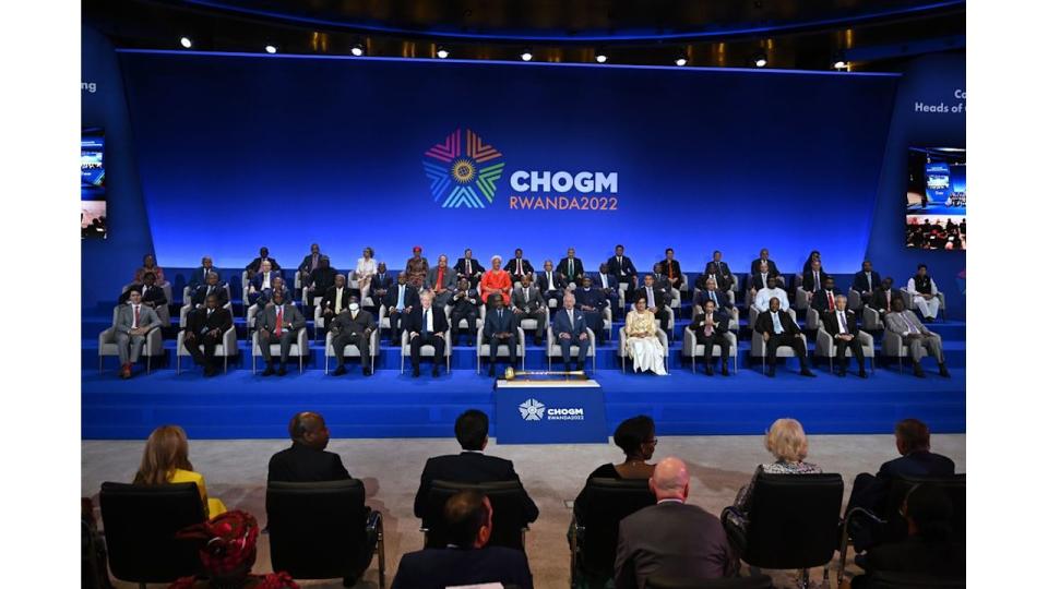 Then Prince Charles represented the late Queen at CHOGM 2022 