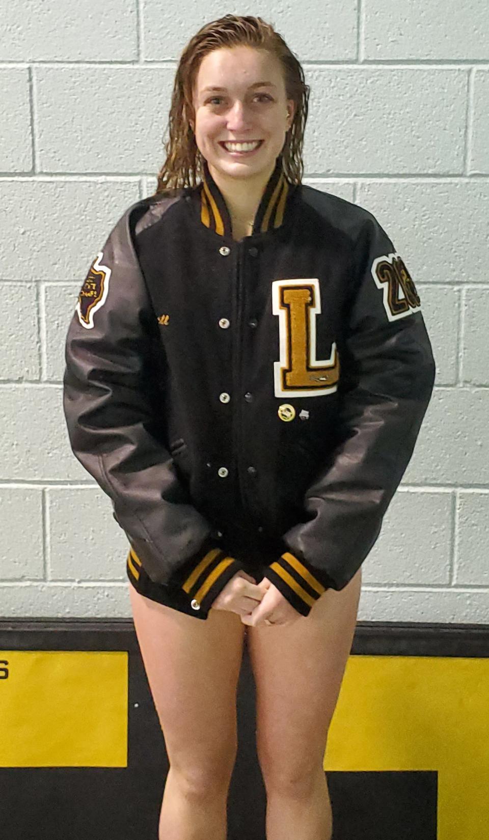 Lubbock High's Ellis Fox set three records and won four events in the District 3-5A swim meet on Saturday in the Pete Ragus Aquatic Center.