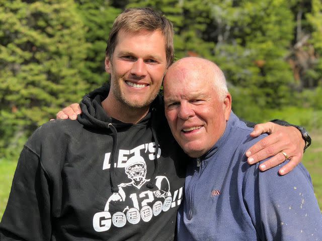 Tom Brady Instagram Tom Brady and his dad