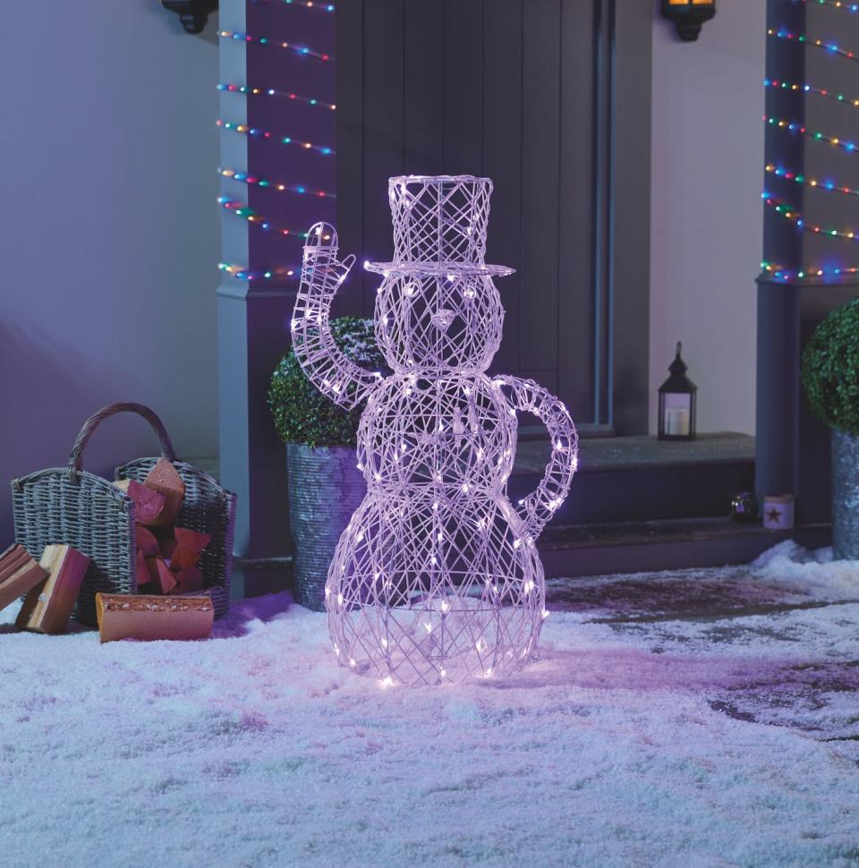 1) Colour Changeable Snowman (£69.99)