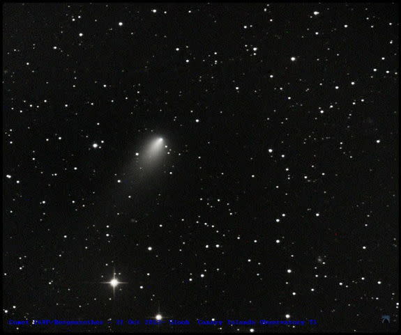 This Comet 168P/Hergenrother photo was taken Oct. 21, 2012, by Slooh member "Dave Lrkn."