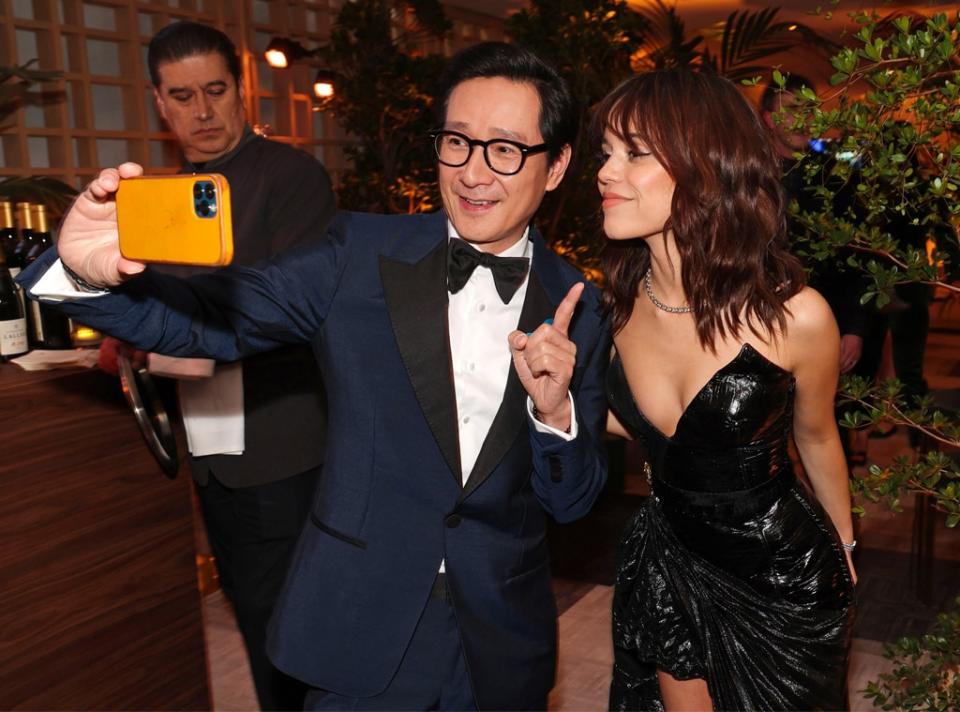 Jenna Ortega, Ke Huy Quan, 2023 SAG Awards, Screen Actors Guild Awards, Behind-the-Scenes