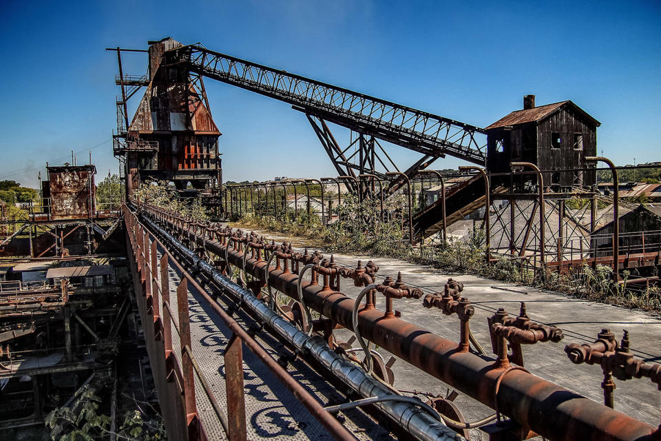 Abandoned steelworks looks like ‘post-apocalyptic wasteland’