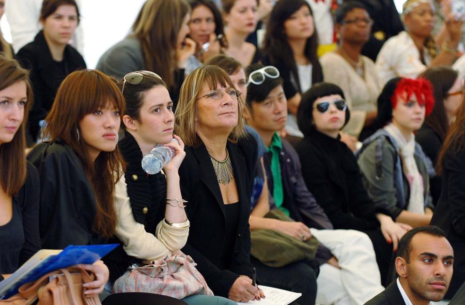 Hilary Alexander at London Fashion Week, 2006 - Geoff Pugh