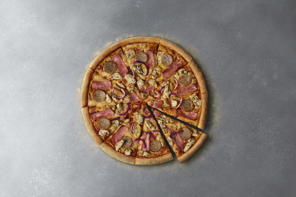 Christmas dinner on a pizza, what's not to love? (Domino's)