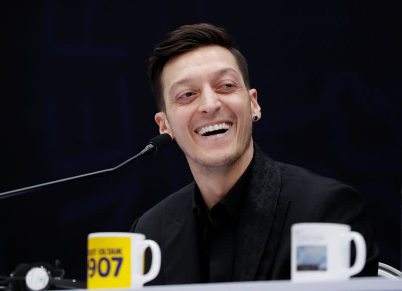 Fenerbahce unveil new signing Mesut Ozil