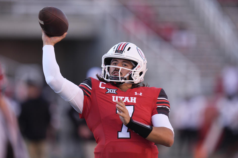 Cam Rising throws 5 TDs in return from injury as No. 12 Utah rolls past