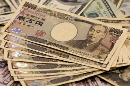 The yen strengthened against the dollar in morning trade in Asia Tuesday