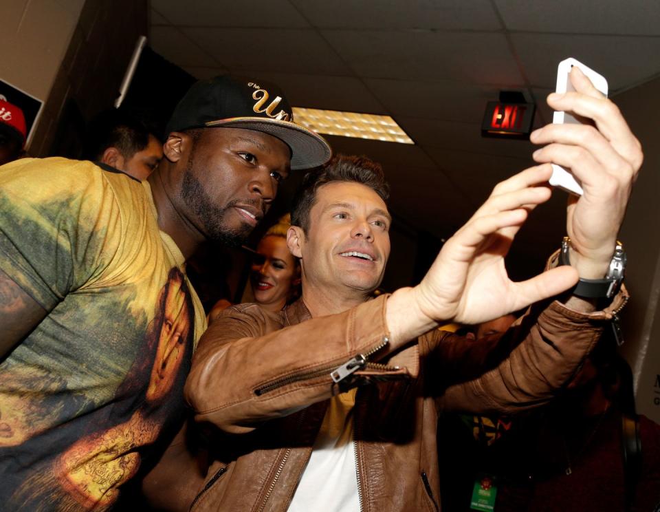 50 Cent and Ryan Seacrest