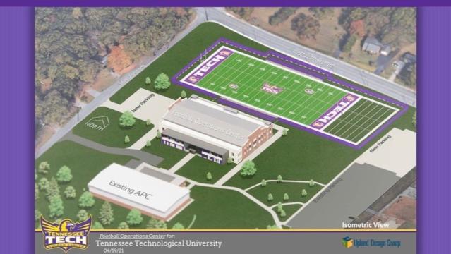 Tennessee Tech football announces plans for upgraded facilities